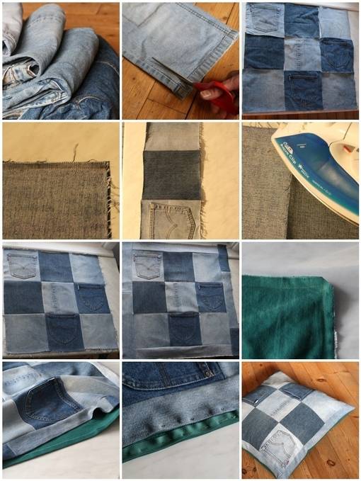 Что можно сделать из старых джинсов? как сшить юбку, тапки, фартук, жилетку, покрывало, шорты, рюкзак, детский сарафан, сумку из старых джинсов своими руками?