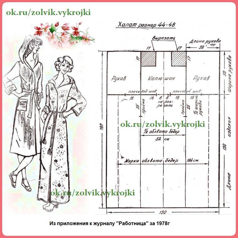 Как сшить халат для девочки (от 1,5 до 7 лет)? - babydaytime.ru