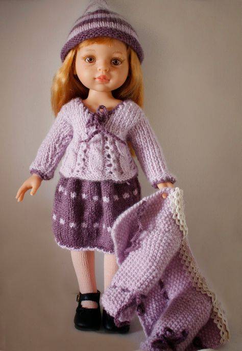 Вязаная одежда для кукол: создаем игрушечный гардероб спицами