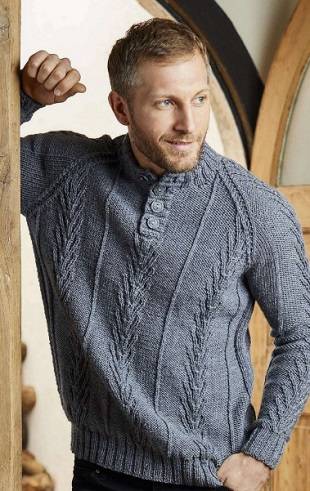 Как связать мужской свитер - лучшие идеи, несложные узоры и описание вязания
