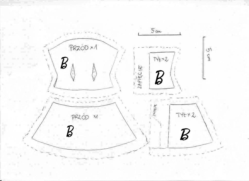Выкройки кукол и одежды для них