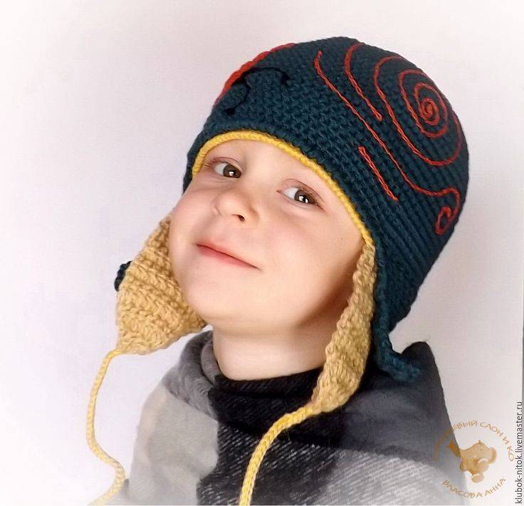 Зимние шапки на подростка