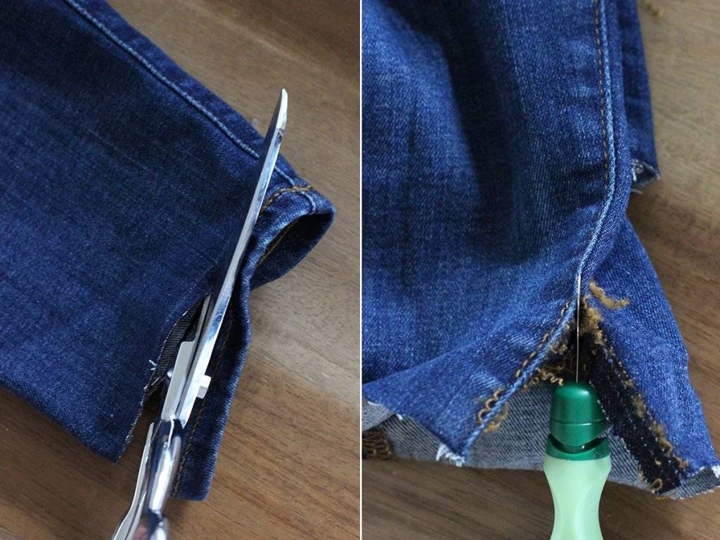 Советы о том, какая длина должна быть у джинсов и как ее регулировать