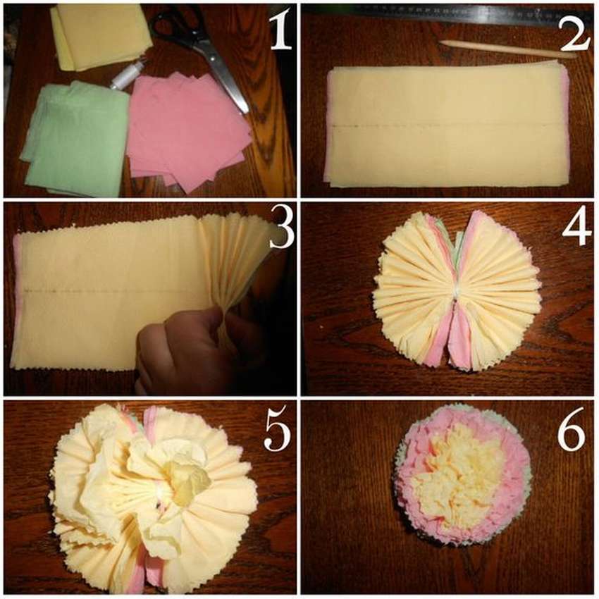 Как сделать розу из салфетки: пошаговая инструкция, для чего можно использовать