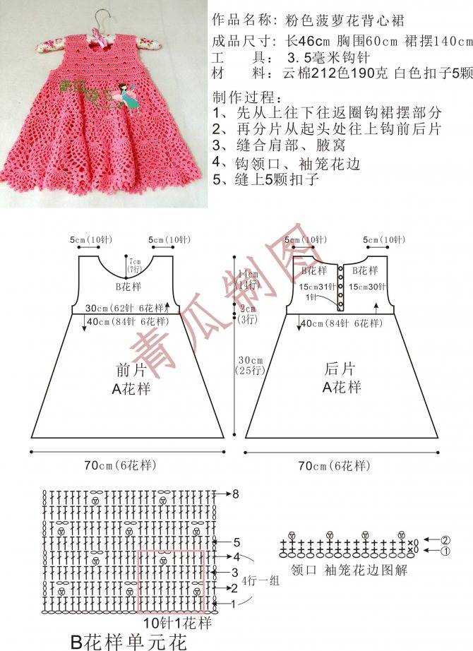 Крестильное платье "розовый сад". авторская работа. фото, описания, схемы. - страна мам