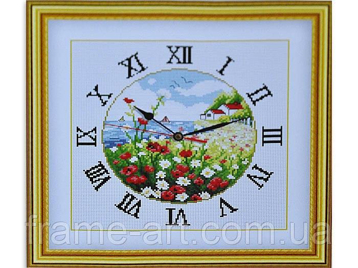 Вышивка крестом часов с бесплатными схемами: вариация «времена года» с фото
