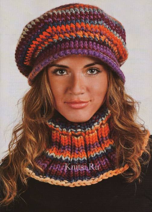 Схемы вязания шапок бини пошагово – 16 вариантов