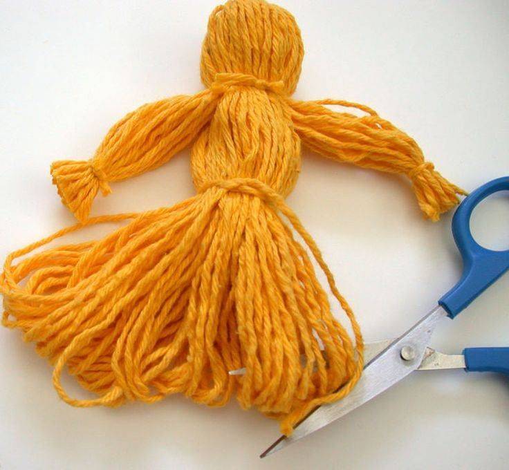 Кукла-оберег из ниток: мастер-класс по изготовлению своими руками
