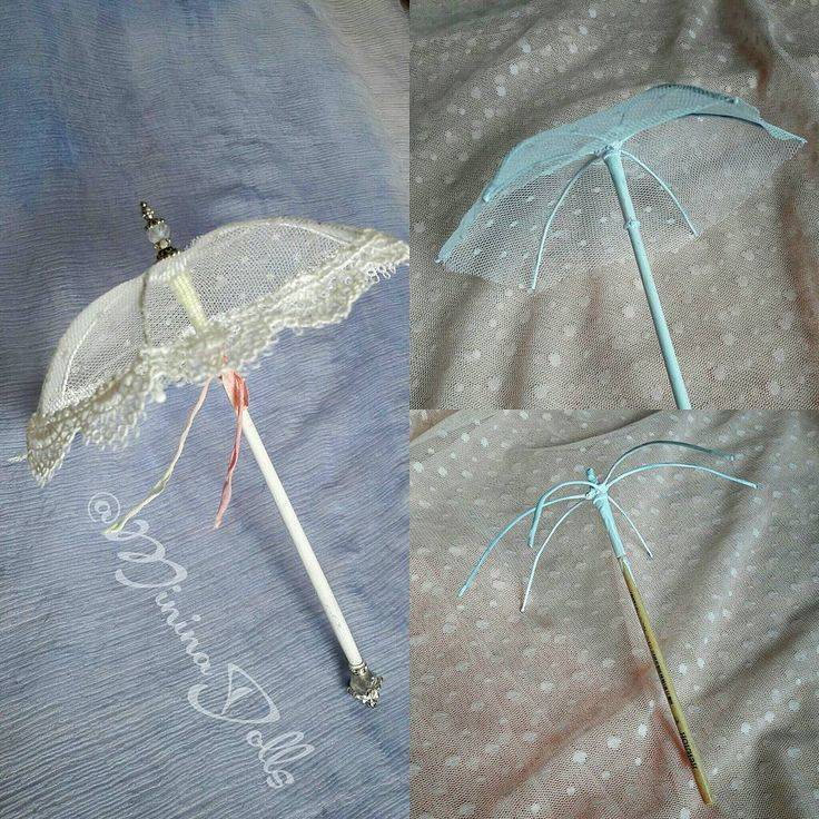 Как сделать зонтик своими руками для куклы: быстрое изготовление зонтика с фото