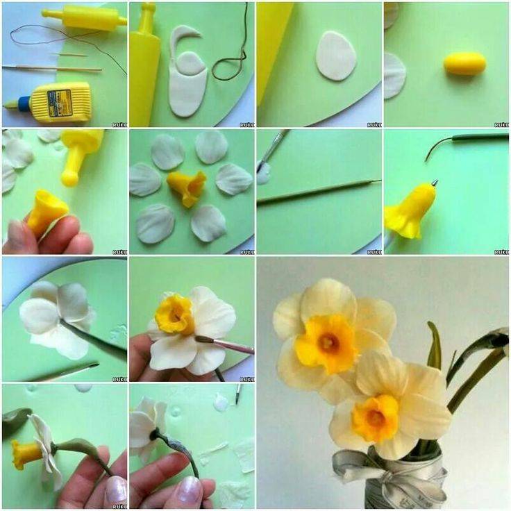 Как сделать цветы из мастики своими руками. рекомендации