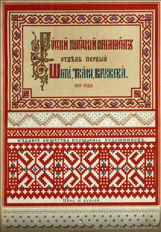 Украинская вышивка в символике и орнаментах