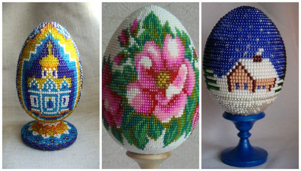 Пасхальные яйца из бисера для начинающих: 110 фото, схемы плетения, пошаговые мастер классы