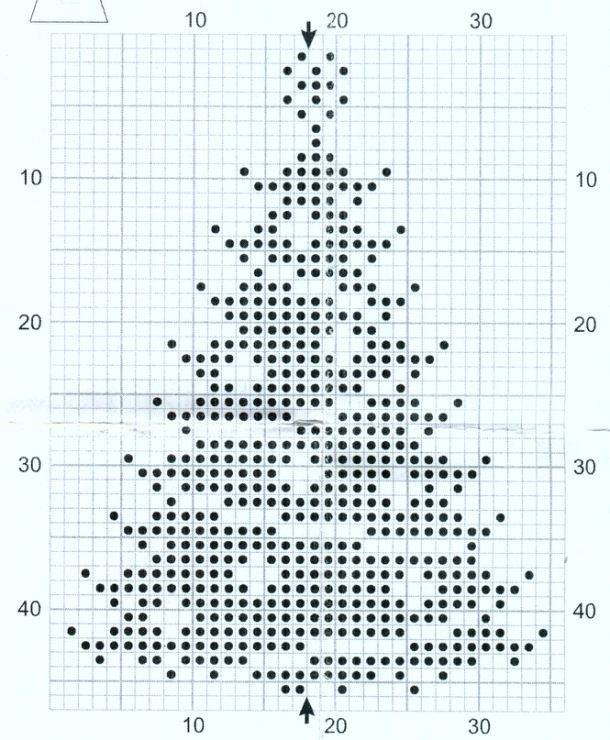 Рисунок елочка вязание спицами