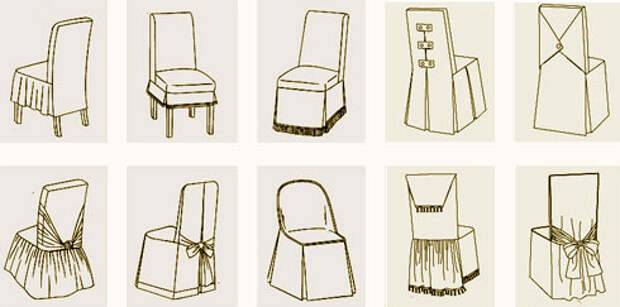 Как сшить чехлы на стулья своими руками (135+ фото) — простые и быстрые мастер-классы