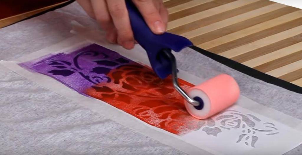 Применение обычных акриловых красок для рисования по тканям