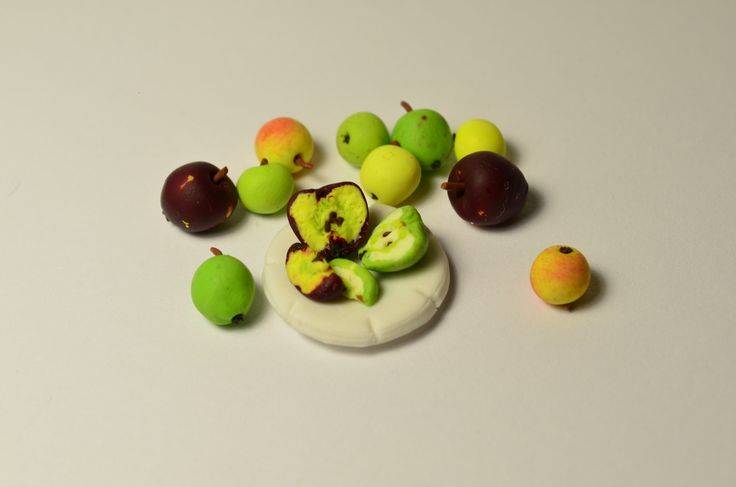 Видео игрушка мастер-класс лепка фрукты-овощи из полимерной глины глина полимерная пластика