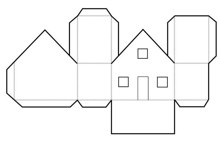 Как сделать макет дома из бумаги своими руками: необходимые размеры, пошаговая инструкция и шаблоны, советы и рекомендации