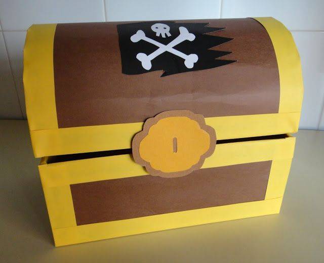 Пиратский сундук своими руками: расскажем как можно сделать из коробки и из картона