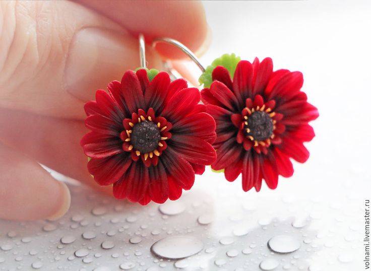 Цветы из полимерной глины - пошаговая инструкция как сделать своими руками цветы (85 фото)