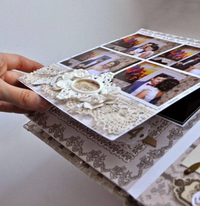 Свадебный альбом в технике скрапбукинг: красивые идеи и мастер-класс по оформлению фотоальбома