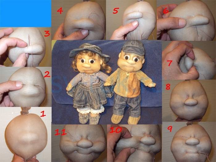 Куклы из капрона: пошаговые мастер-классы, идеи, видео