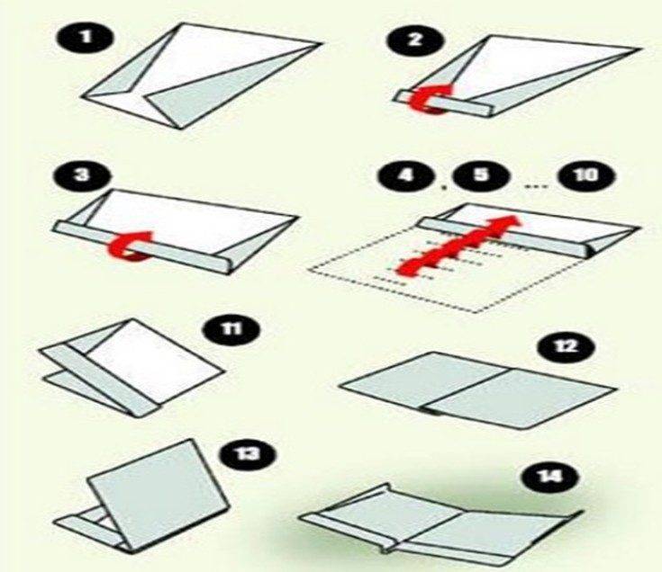Как сделать бумажный самолётик своими руками, который летает долго