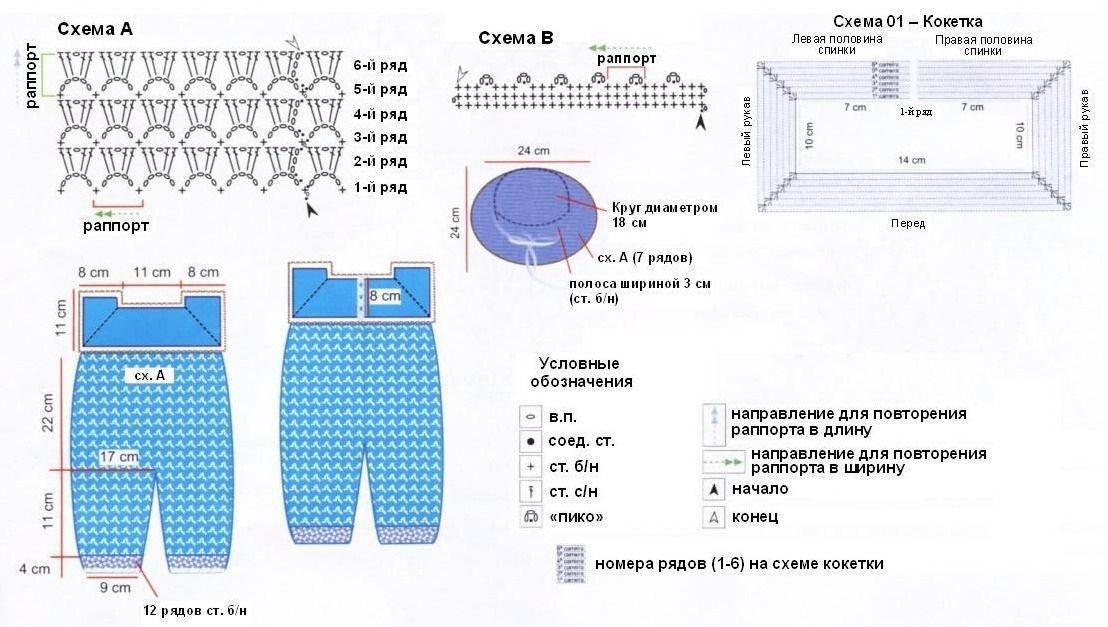 Вязаные бесшовные штаны для малыша 6-9 месяцев. | страна мастеров