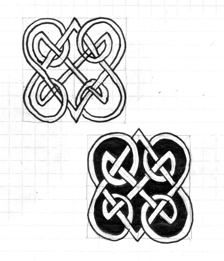 Как вязать кельтские узоры спицами: пошаговое описание