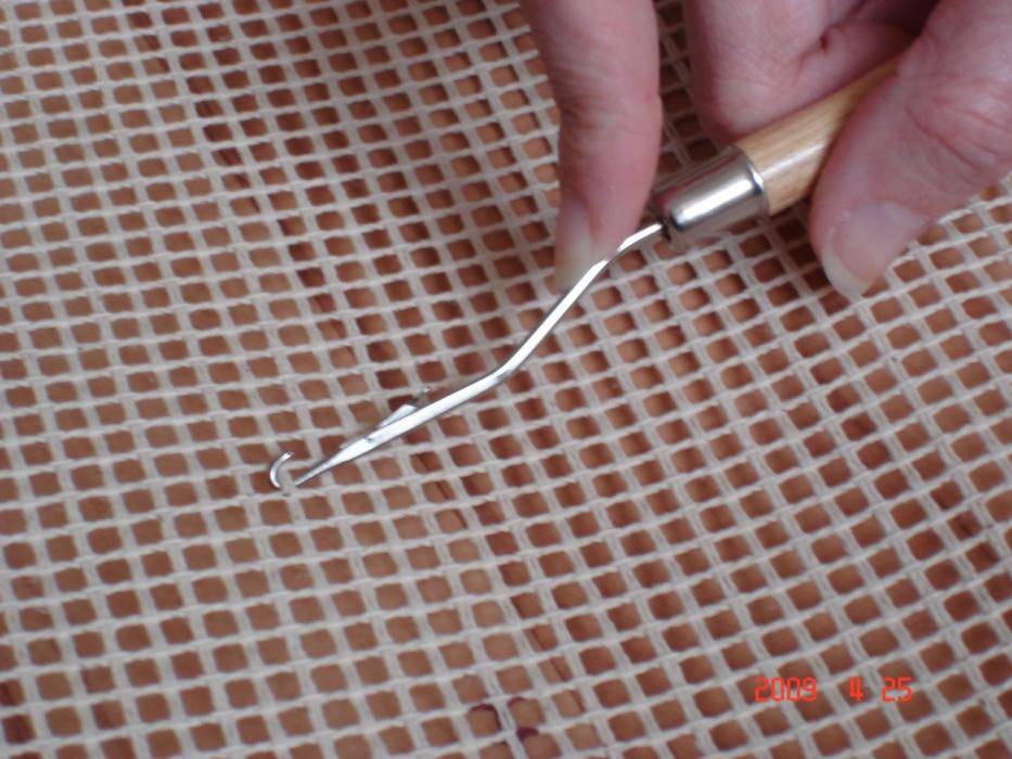 Вышивка ковровая. техника "punch needle". обсуждение на liveinternet