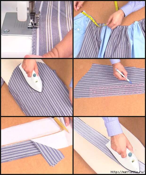 Мужская рубашка: построение выкройки и пошив своими руками