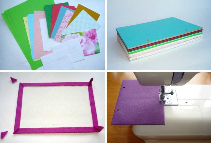 Как сделать блокнот своими руками: простой мастер-класс с готовой схемой (100 фото идей)