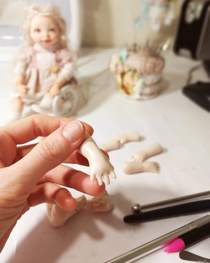 Куклы из глины своими руками для начинающих, из полимерной глины ,пошагово, мастер класс