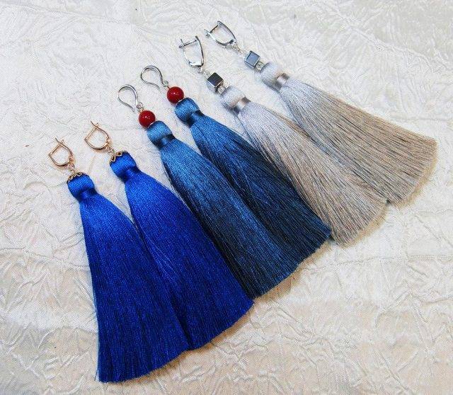 Серьги из бисера своими руками: схемы плетения и пошаговые мастер-классы
