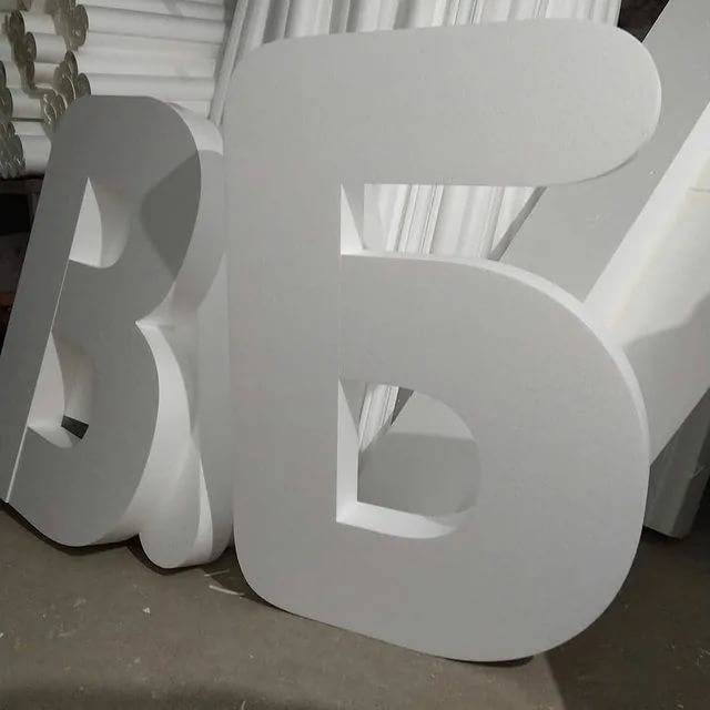 Буквы из пенопласта своими руками (53 фото) - подробные мастер-классы по созданию красивых букв и цифр