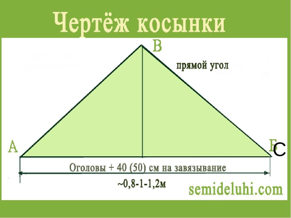 Косынка с красным крестом своими руками