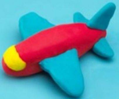 Самолет из пластилина: создаем игрушки для малышей в детском саду