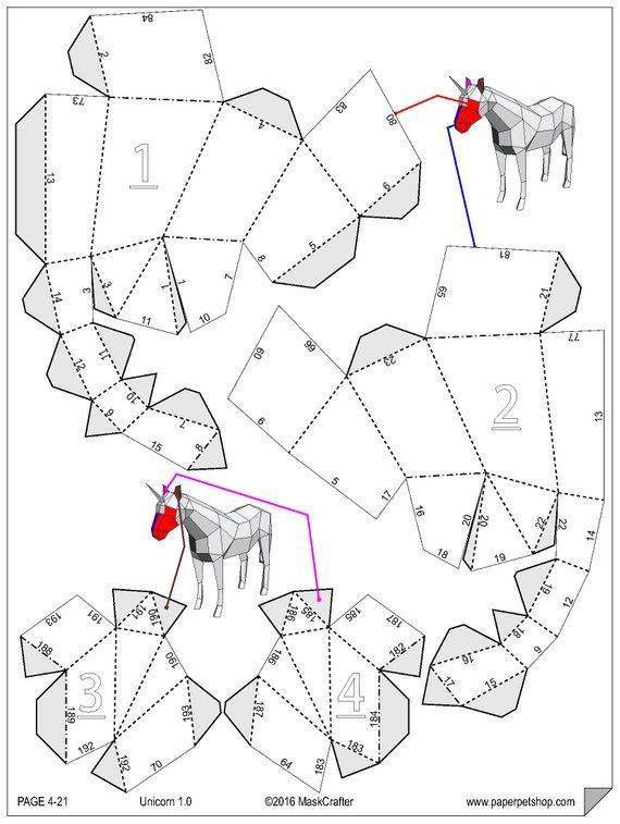 Паперкрафт (развертки из бумаги): схемы животных для начинающих пошагово, как сделать, техники и процесс бумажного моделирования
