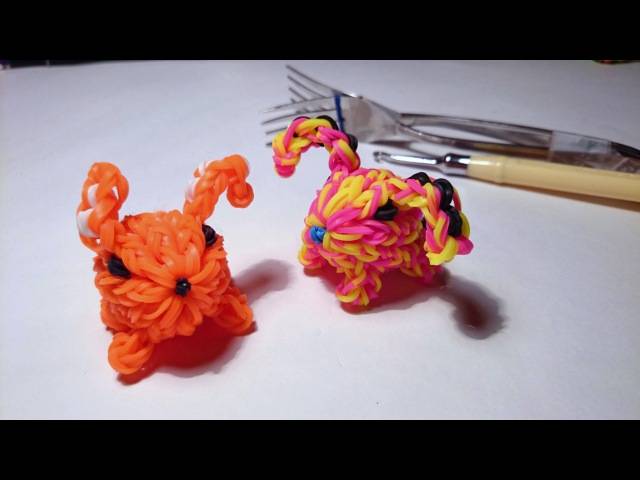 Плетение из резинок: игрушки для начинающих на станке с видео-уроками