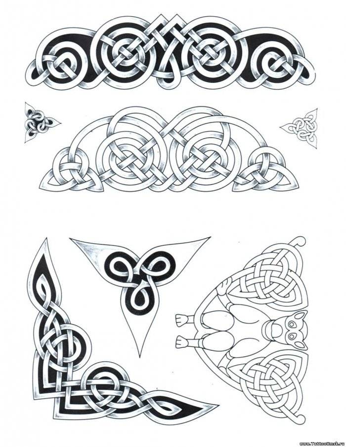 Резное.ру - простейшие способы рисования кельтских орнаментов