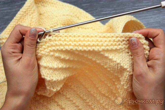 Какие петли лучше использовать в платочном вязании – бабушкины или классические?