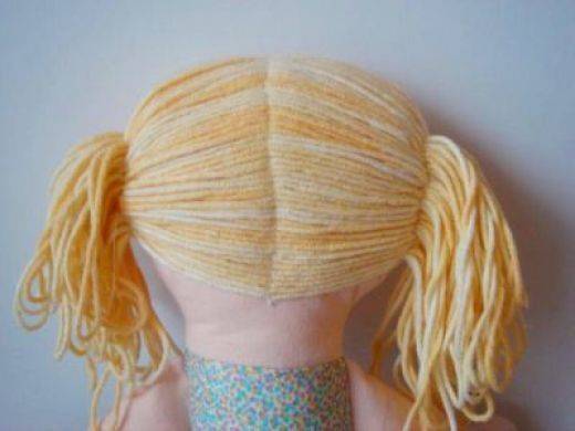 Как сделать волосы кукле и причёски – мастер-класс