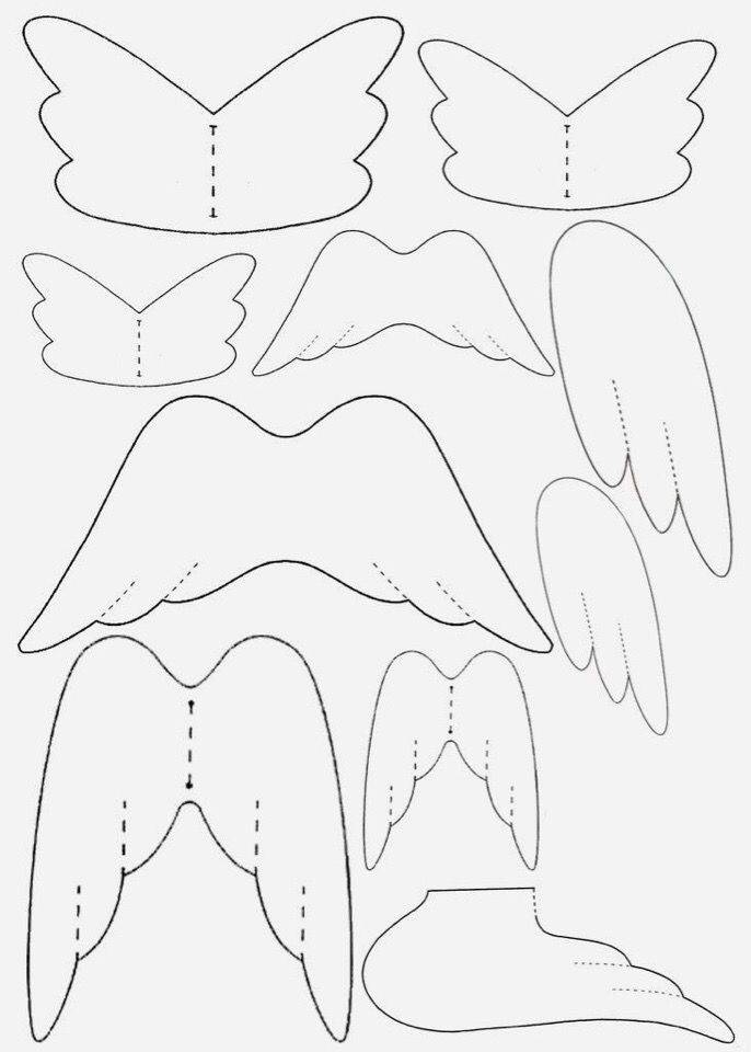 Дракон из фоамирана своими руками шаблоны. Лекало Крылья ангела. Крылья ангела макет. Крылья ангела выкройка. Ангельские Крылья для куклы.