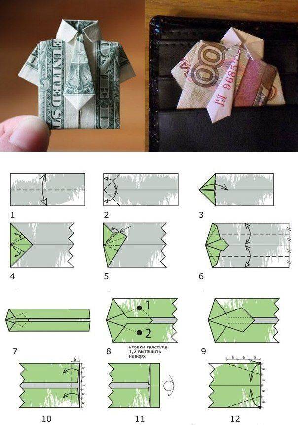 Оригами из денег: советы профессиональных мастеров, варианты и схемы поделок из денежных купюр своими руками