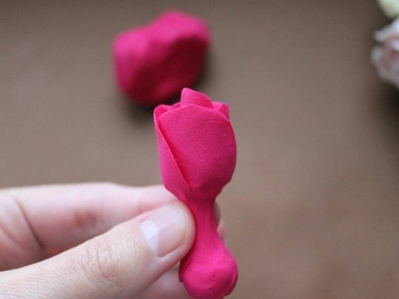 Как своими руками сделать розу из полимерной глины - мастер-класс для начинающих с фото и видео уроками