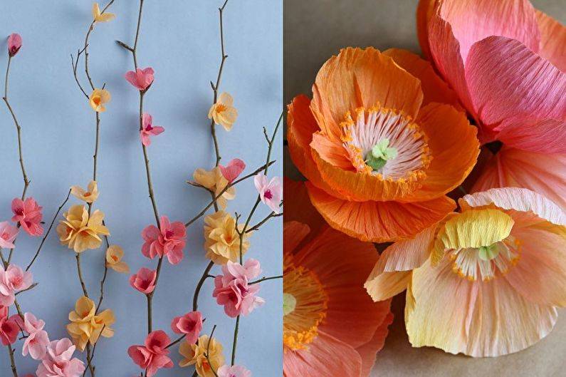 Цветы из бумаги своими руками: пошаговые фото изготовления для начинающих. шаблоны и схемы бумажных цветов для вырезания