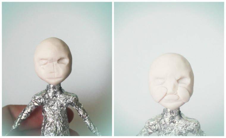 Куклы из полимерной глины: изготовление статической куклы