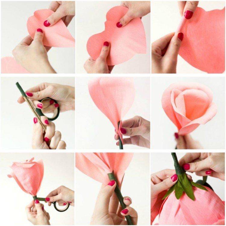Цветы из подручных материалов: как сделать своими руками