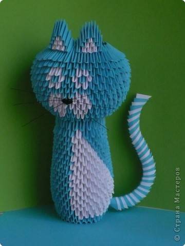 Кошка (модульное оригами ): кошка лизон своими руками и видео-подборка