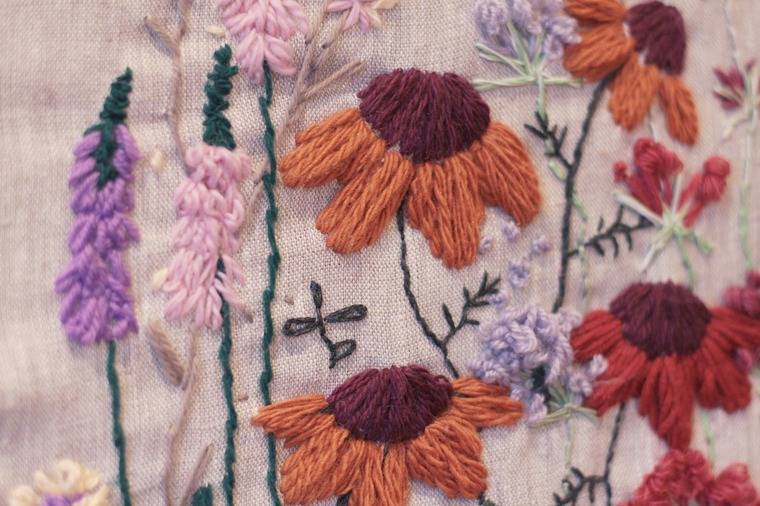 Вышивка на трикотаже шерстяными нитками для начинающих: виды сложных швов «рококо» art-textil.ru