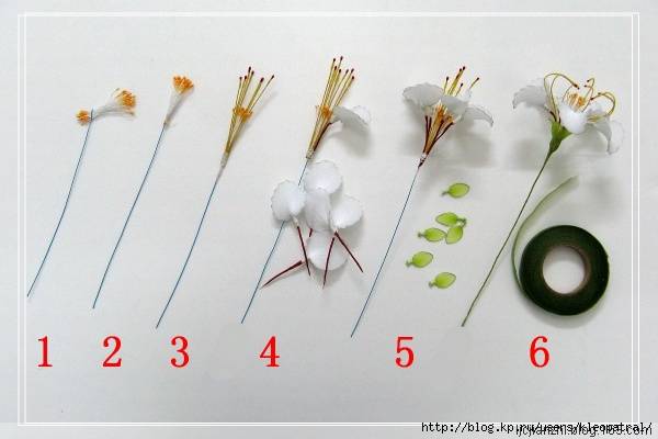 Как сделать тычинки для цветов канзаши: 4 разных способа